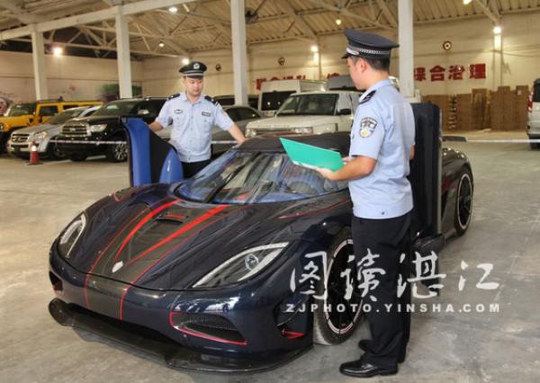 Koenigsegg Agera R BLT хотели провезти контрабандным способом