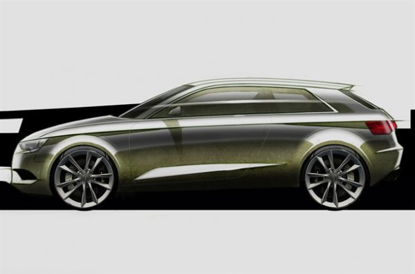 Официальные скетчи нового Audi A3