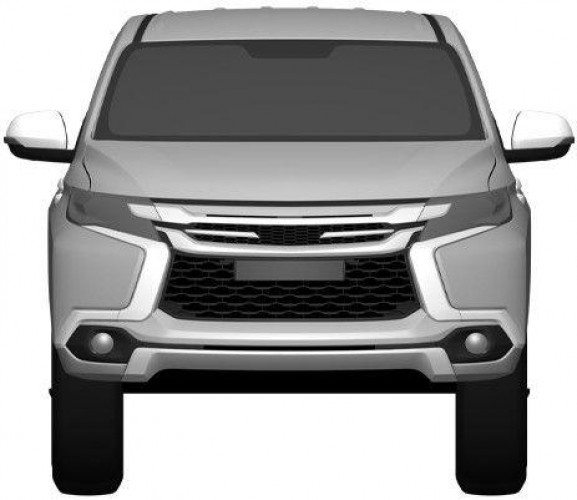 Дизайн нового Mitsubishi Pajero Sport рассекречен на патентных изображениях