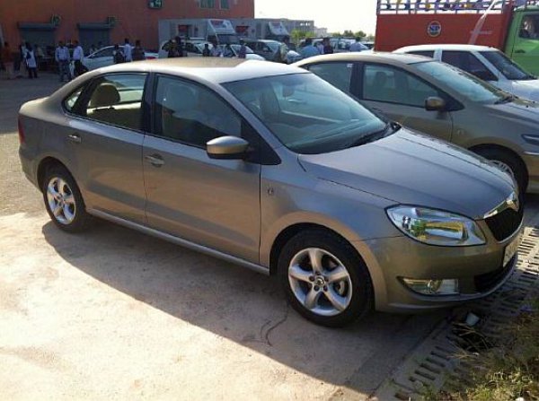 Неофициальная фотография Skoda Rapid