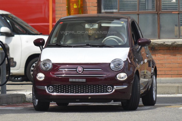 Обновленная версия хэтчбека Fiat 500