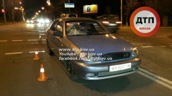 Daewoo сбила пешехода