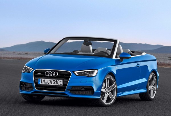Кабриолет Audi A3 нового поколения