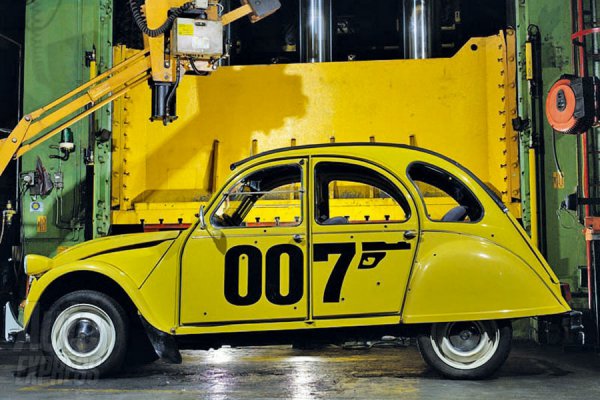 For Your Eyes Only, Citroen 2CV (1981)