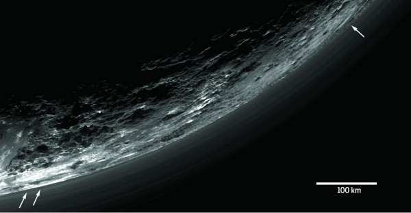 Облака на Плутоне