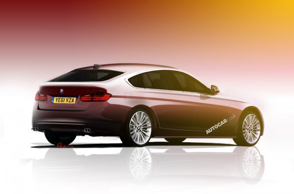 Иллюстрация BMW 3-Series GT от Autocar