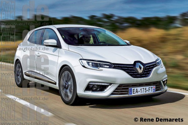 Визуализация нового Megane