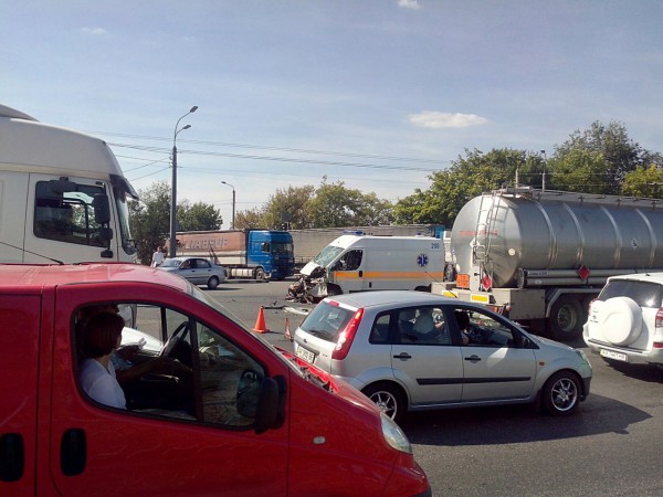 Авария в Харькове