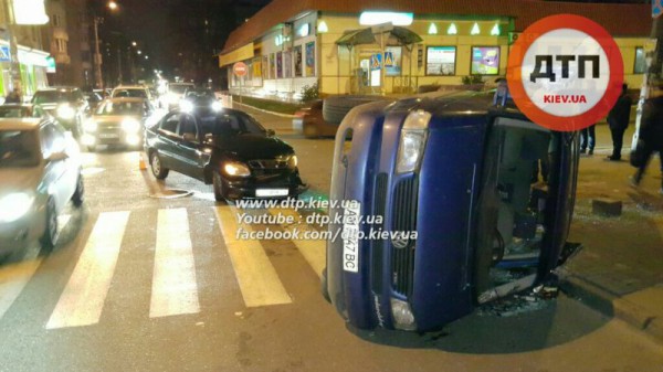 ДТП с автобусом в Киеве