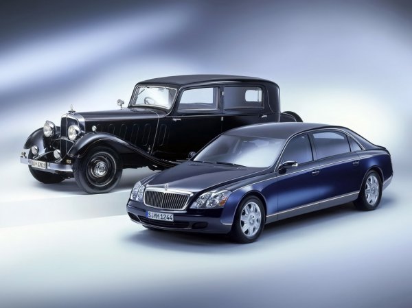 Maybach DS8 и Maybach 62 - две легенды