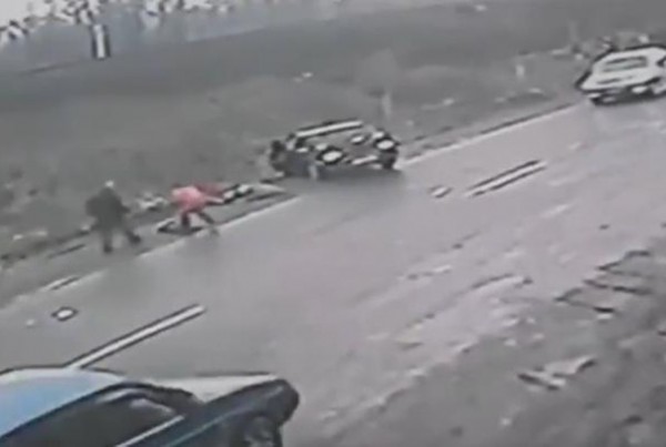 Место аварии