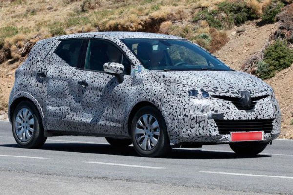 Замаскированный прототип нового кроссовера Renault