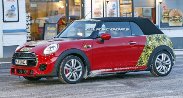 Заряженный кабриолет Mini
