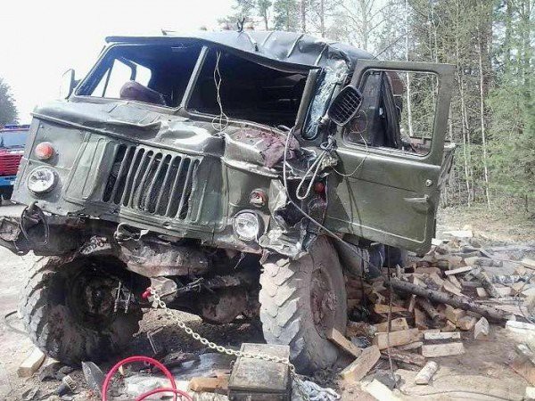 ГАЗ рухнул в пропасть