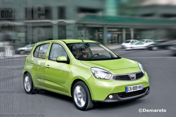 Autobild представил, как может выглядеть Dacia Citadine