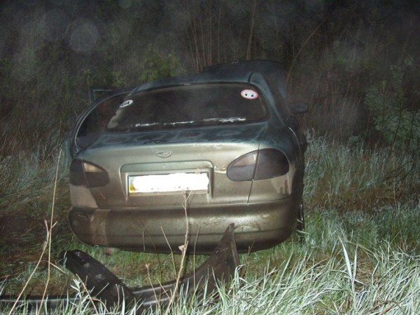 Водитель бросил свое авто