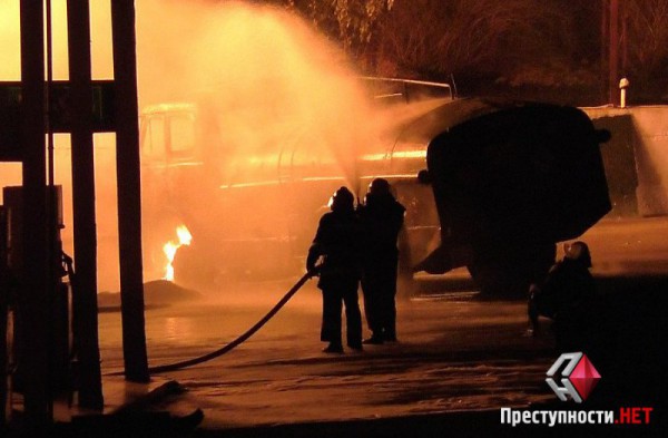 Пожар в Николаеве