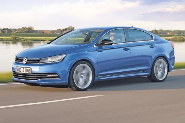 Так может выглядеть Volkswagen Golf CC