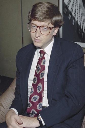 Билл Гейтс. Фото 1991 года.