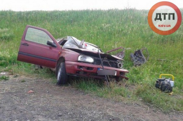Место аварии