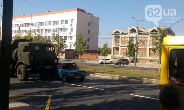 Место аварии