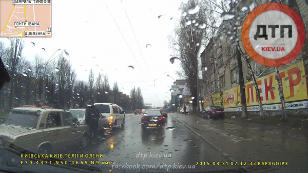 Авария в Киеве