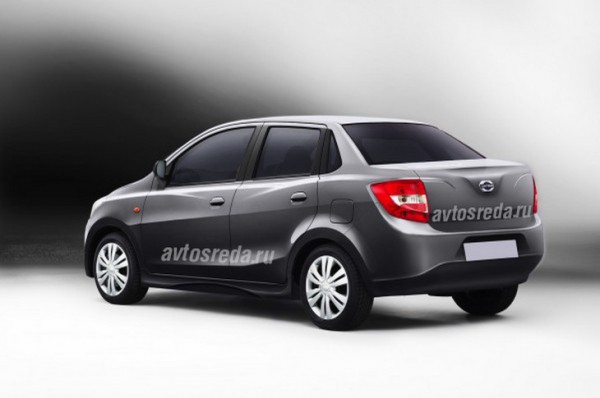 Российсий Datsun. Корма похожа на Гранту
