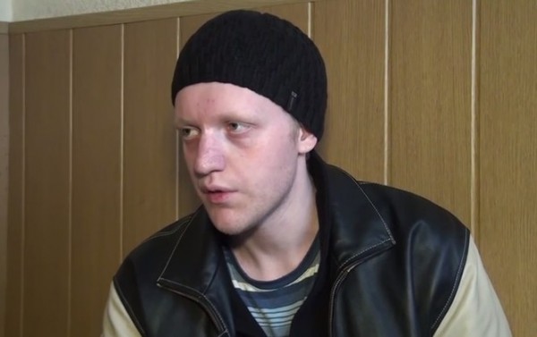Один из задержанных