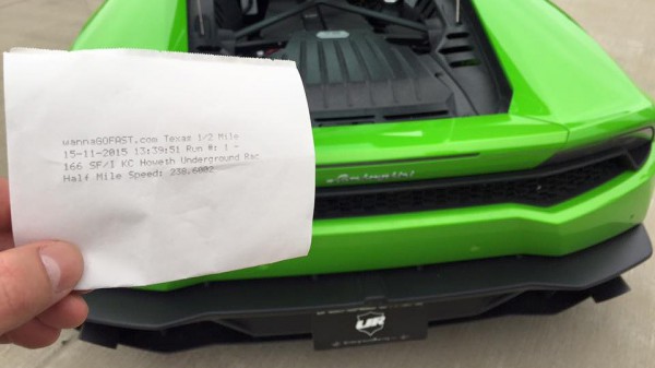 Lamborghini Huracan установил рекорд