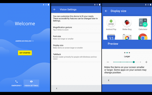Скриншоты Voice Access