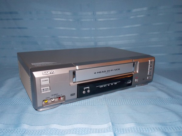 VHS-магнитофон Sanyo стал последним представителем рода