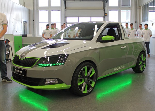 Необычный вариант Фабии - Skoda Fabia Funstar