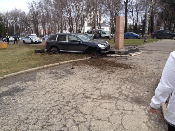 Место аварии
