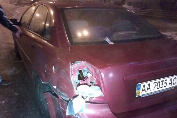 Chevrolet стал жертвой погони