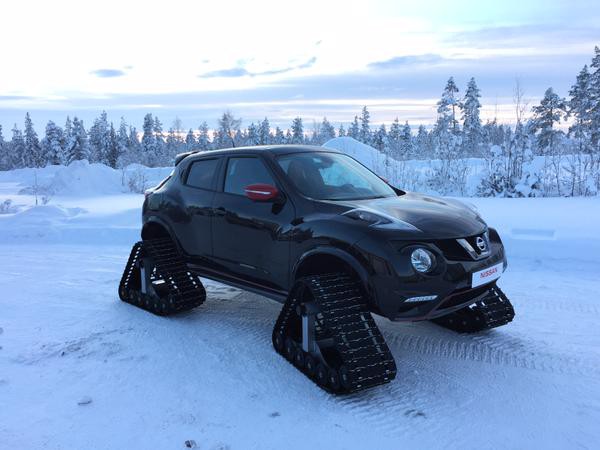 Гусеничный Nissan Juke
