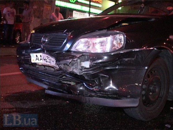Автомобили не сильно повреждены