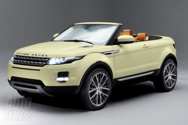 Неофициальная иллюстрация кроссовера-кабриолета Range Rover