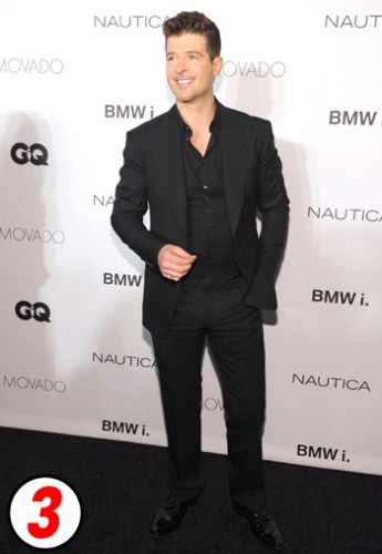 Робин Алан Тик - американский певец, продюсер, музыкант, композитор и актер - на вечеринке GQ Gentlemens Ball в Нью-Йорке 23 октября