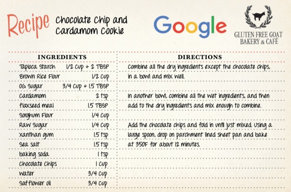 Рецепт Google