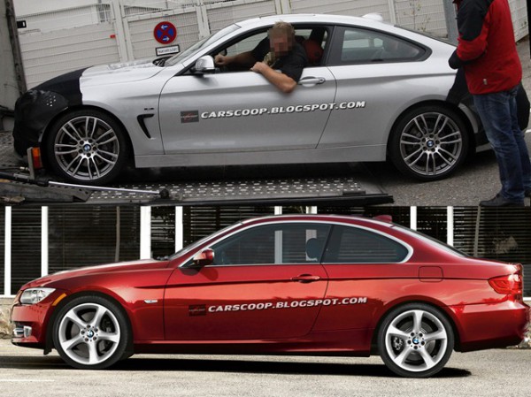 BMW 4-Series (вверху) и его предшественник (внизу)