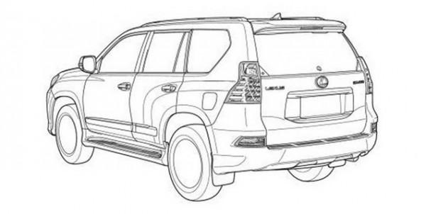 Эскиз Lexus GX