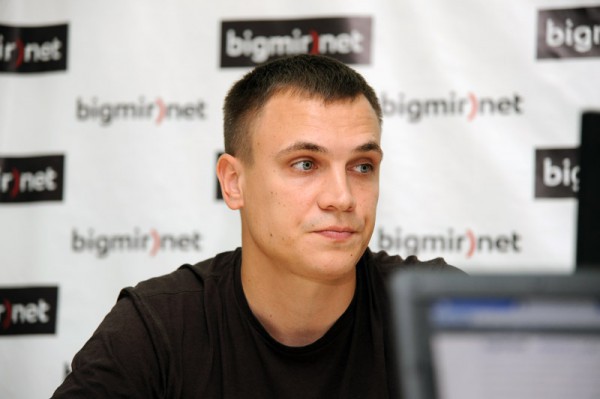 Волонтер Павел Кащук