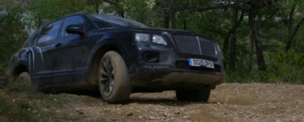 Bentley Bentayga на тесте