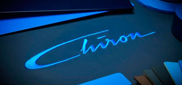 Bugatti представила тизер Chiron
