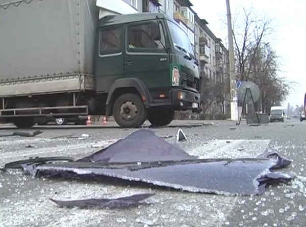 Место аварии