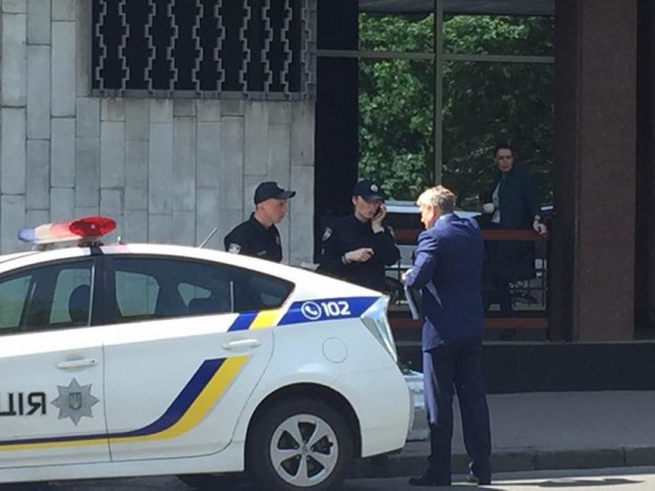 Патрульные составили протокол на министра Насалика