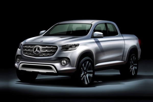 Mercedes-Benz готовит к показу свой первый пикап