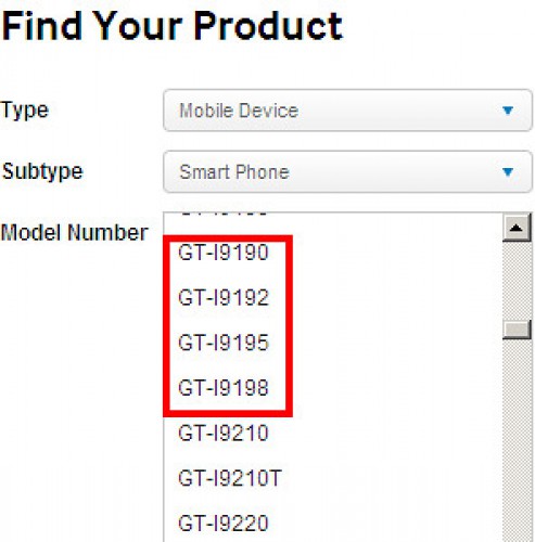 Samsung Galaxy S4 mini