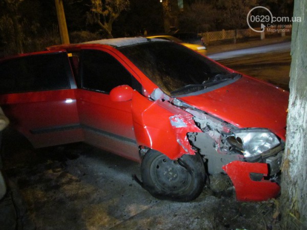 Разбитый Hyundai