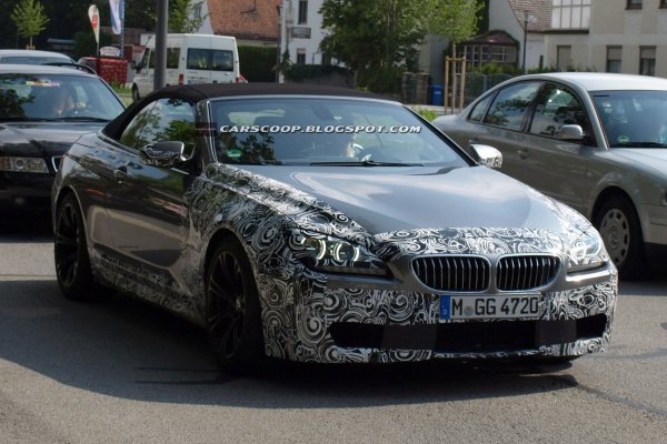 Новый BMW M6 проходит испытания